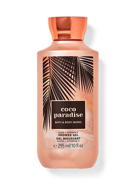 coco paradise bath and body works|coco shower gel bath and body works.